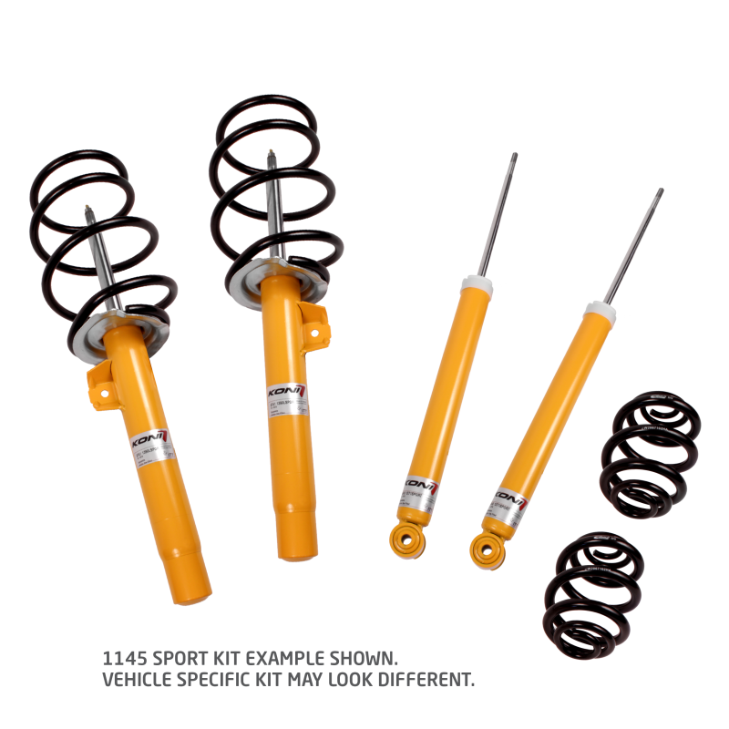 Koni 1145 Sport Kit for Subaru 2009-12 WRX 4 & 5 door excl. STi
