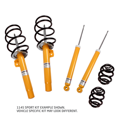 Koni 1145 Sport Kit for Subaru 2009-12 WRX 4 & 5 door excl. STi