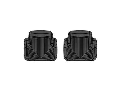 WeatherTech Rear Rubber Mats For 2006 Saab 9-2X Aero - Black - W50