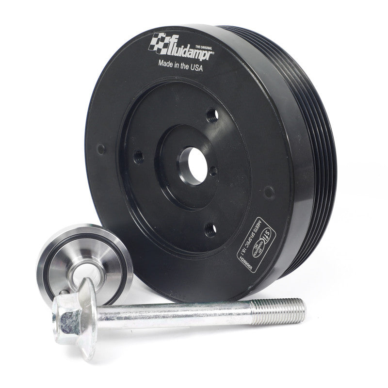 Fluidampr Steel Internally Balanced Damper w/Adapter Kit For 2022+ Subaru WRX, 22+ BRZ - Angle 1