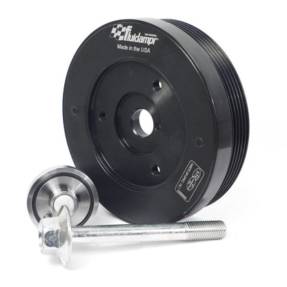 Fluidampr Steel Internally Balanced Damper w/Adapter Kit For 2022+ Subaru WRX, 22+ BRZ - Angle 1