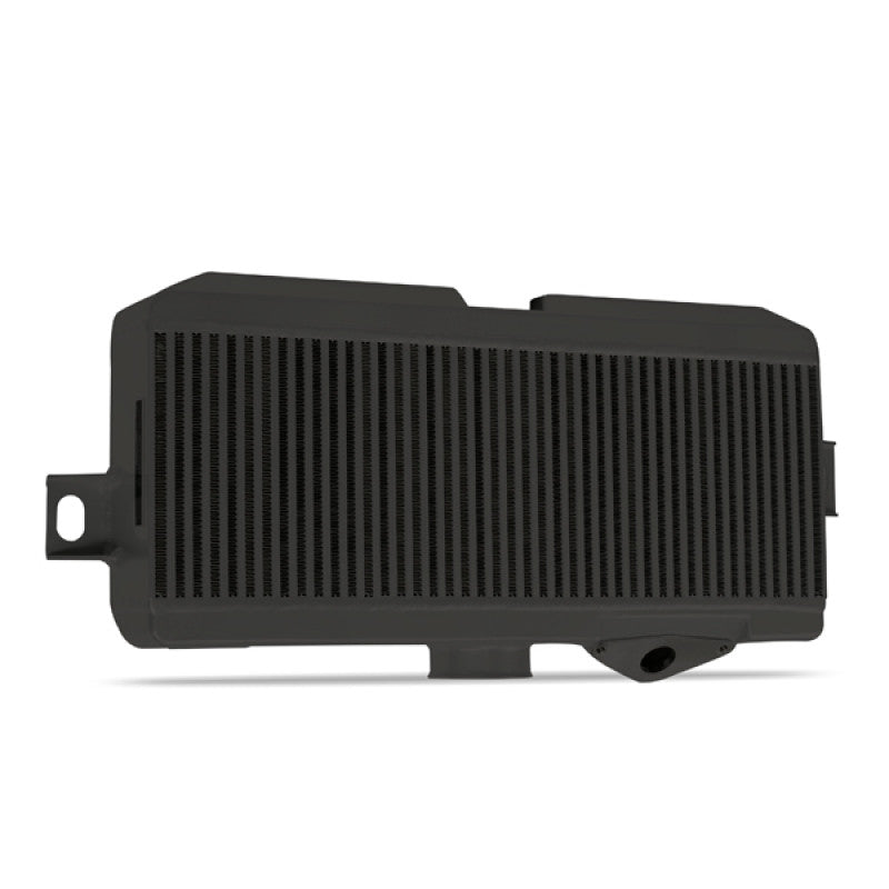 Mishimoto Subaru 08-21 WRX STi Top-Mount Intercooler Kit - Powder Coated Black & Red Hoses - MMTMIC-STI-08BKRD - Angle