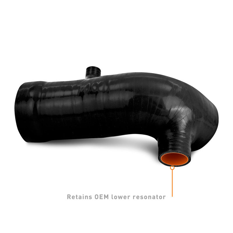 Mishimoto Silicone Induction Hose For 2022+ Subaru BRZ/Toyota GR86 - Black - MMHOSE-BRZ-22IHBK - Angle 3