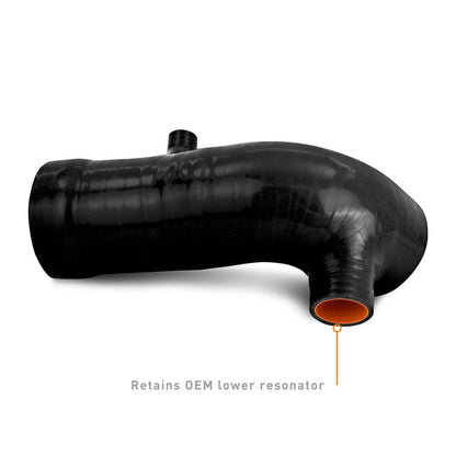 Mishimoto Silicone Induction Hose For 2022+ Subaru BRZ/Toyota GR86 - Black - MMHOSE-BRZ-22IHBK - Angle 3