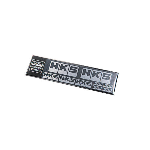 HKS Metal Logo Sticker