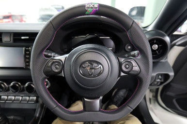 HKS Replacement Steering Wheel For 2016-25 Subaru BRZ, 17-25 Toyota 86/GR86 - 51999-AT004