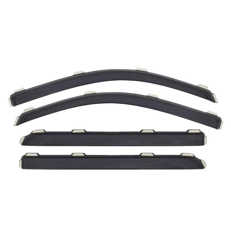AVS 14-18 Subaru Forester Ventvisor In-Channel Front & Rear Window Deflectors 4pc - Smoke - 194375 - out of package