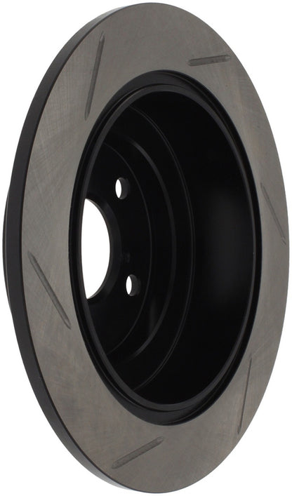 StopTech Power Slot 02-05 WRX Rear Left Sportstop Slotted Rotor - 126.47011SL - Back 2