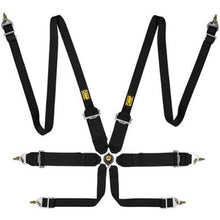 OMP First 3/2 Racing Harness Black - DA0-0204-B02-071