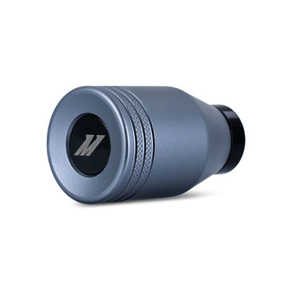 Mishimoto 2022+ Subaru WRX Shift Knob Gunmetal on Black - MMSK-WRX-22GMBK - Angle
