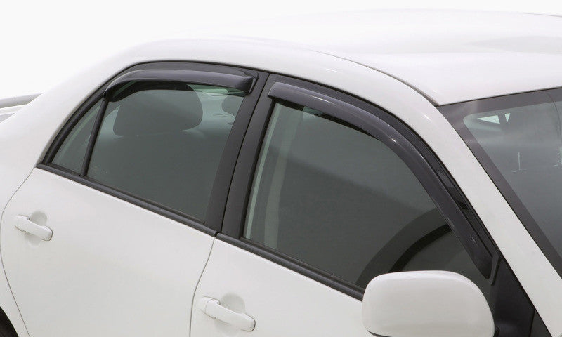 AVS 14-18 Subaru Forester Ventvisor In-Channel Front & Rear Window Deflectors 4pc - Smoke - 194375 - Mounted