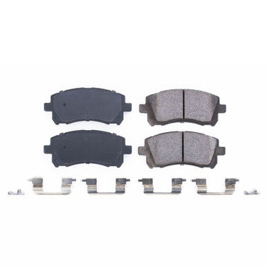 Power Stop Z17 Evolution Ceramic Front Brake Pads w/Hardware For 2002-03 Subaru WRX, 98-02 Forester - 17-721