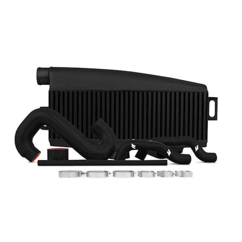 Mishimoto Subaru 02-07 WRX/04-07 STi Top-Mount Intercooler Kit - Powder Coated Black & Black Hoses - MMTMIC-WRX-01BKBK - Primary