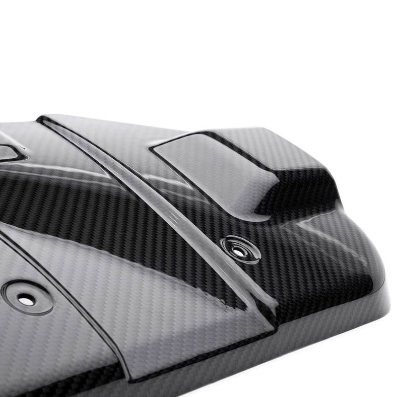COBB Redline Carbon Fiber Engine Cover For 2022-24 Subaru WRX - 446610 - Close-up 2