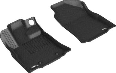 3D MAXpider Kagu 1st Row Floor Mat For 2019+ Subaru Ascent - Black - L1SB02611509