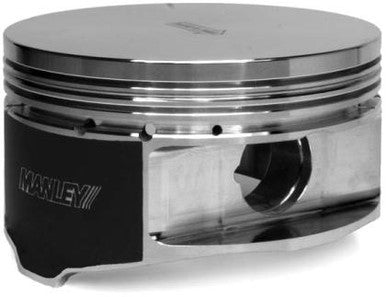 Manley 2013+ Subaru BRZ (FA20) 86.25mm Bore 11.4cc Dish Platinum Series Piston Set w/ Rings - 632602C-4