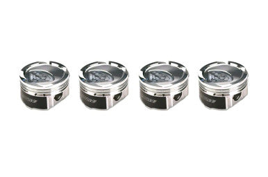 Manley 2013+ Subaru BRZ 86.50mm +.5mm Bore -11.4cc Dish 10.0:1 CR Platinum Series Piston Set - 632605C-4