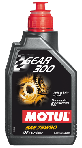 MOTUL 1L Transmission GEAR 300 75W90 - Synthetic Ester (Case of 12) - 105777