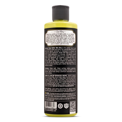 Chemical Guys Butter Wet Wax - Label