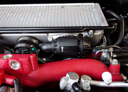HKS 08-14 Subaru Impreza WRX STI/ 2015+ WRX STI SSQV4 Black + Return Kit GRB/VAB - 71008-KF013VB - Mounted
