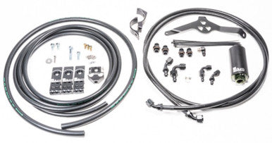 Radium Fuel Hanger Plumbing Kit For 2008-21 Subaru WRX, 08-21 WRX STi - Stainless - 20-0629-03