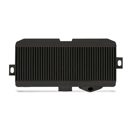 Mishimoto Subaru 08-21 WRX STi Top-Mount Intercooler Kit - Powder Coated Black & Black Hoses - MMTMIC-STI-08BKBK - Close Up