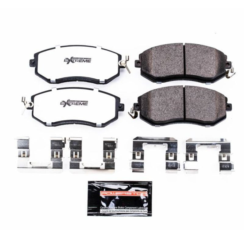 Power Stop  Z26 Extreme Street Front Brake Pads w/Hardware For  2013-16 Scion FR-S - Z26-1539
