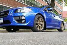 Rally Armor 15-21 Subaru WRX/STI (Sedan ONLY) White UR Mud Flap w/ Red Logo - MF32-UR-WH/RD - Installed 1