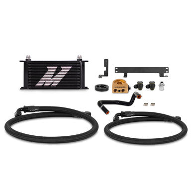 Mishimoto Thermostatic Oil Cooler Kit For 2022+ Subaru WRX - Black - MMOC-WRX-22TBK