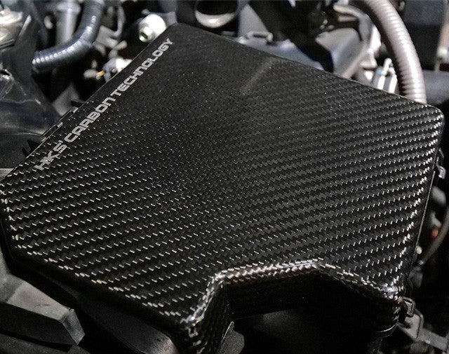 HKS Dry Carbon Fuse Box Cover for 13-21 Toyota/Subaru 86/BRZ (exc. 2016+ MT)