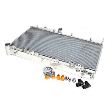 CSF 08-15 Subaru WRX/STI 2-Row Radiator w/Built-In Oil Cooler - 7042O