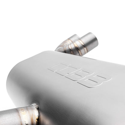 COBB Titanium Cat-Back Exhaust for 11-14  WRX Hatch / 08-14 STI Hatch - Close-up