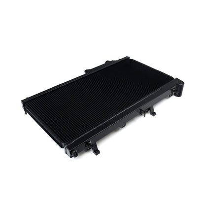 CSF 08-15 Subaru Impreza WRX/STI 1-Row 31mm High-Performance Aluminum Radiator - Black - 7094B