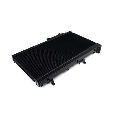 CSF 08-15 Subaru Impreza WRX/STI 1-Row 31mm High-Performance Aluminum Radiator - Black - 7094B