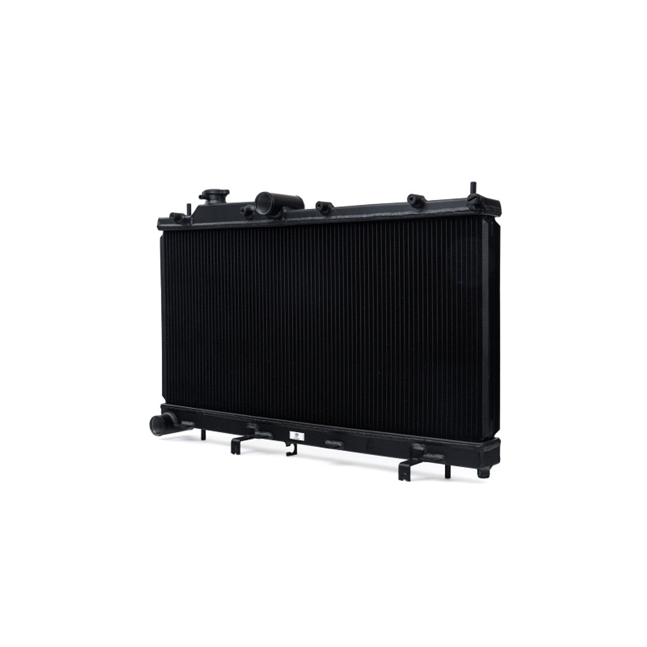 CSF 08-21 Subaru WRX/STI 2-Row 42mm Race-Spec All Aluminum Radiator - Black - Back