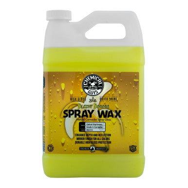 Chemical Guys Blazin Banana Carnauba Spray Wax - 1 Gallon - Case of 4 - WAC215