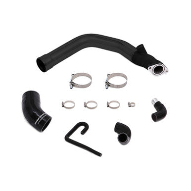 Mishimoto Charge Pipe Kit For 2015-21 Subaru WRX - Wrinkle Black - MMICP-WRX-15WBK