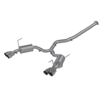 MBRP 15-21 Subaru WRX 2.0L/STI 2.5L 3in Dual Split Rear Exit w/ 3.5in Tips - T304 (Street Version) - S4800304