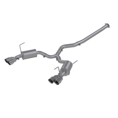 MBRP 15-21 Subaru WRX 2.0L/STI 2.5L 3in Dual Split Rear Exit w/ 3.5in Tips - T304 (Street Version) - S4800304