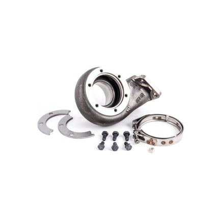 Garrett GT30R Turbine Hsg Kit O/V T3 / V-Band 0.63 A/R (Ni-Resist) - 740902-0009 - Angle 2