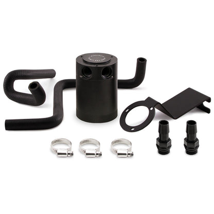 Mishimoto 13-20 Subaru BRZ / 17-20 Toyota 86 / 13-16 Scion FR-S Baffled Oil Catch Can Kit - Black - MMBCC-BRZ-13PBE