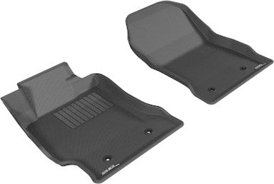 3D MAXpider Kagu 1st Row Floor Mat For 2013-20 Subaru BRZ/Scion FR-S/Toyota 86 - Black - L1SC00211509