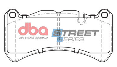 DBA 15-21 Subaru WRX STI Front Street Series Brake Pads - DB1845SS
