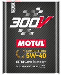 Motul Synthetic-ester Racing Oil 300V COMPETITION 5W40 2L - 110817-1 - Primary