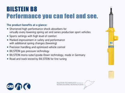 Bilstein B8 2015-2017 Subaru WRX - STI Rear Monotube Shock Absorber - 24-249508 - Specs