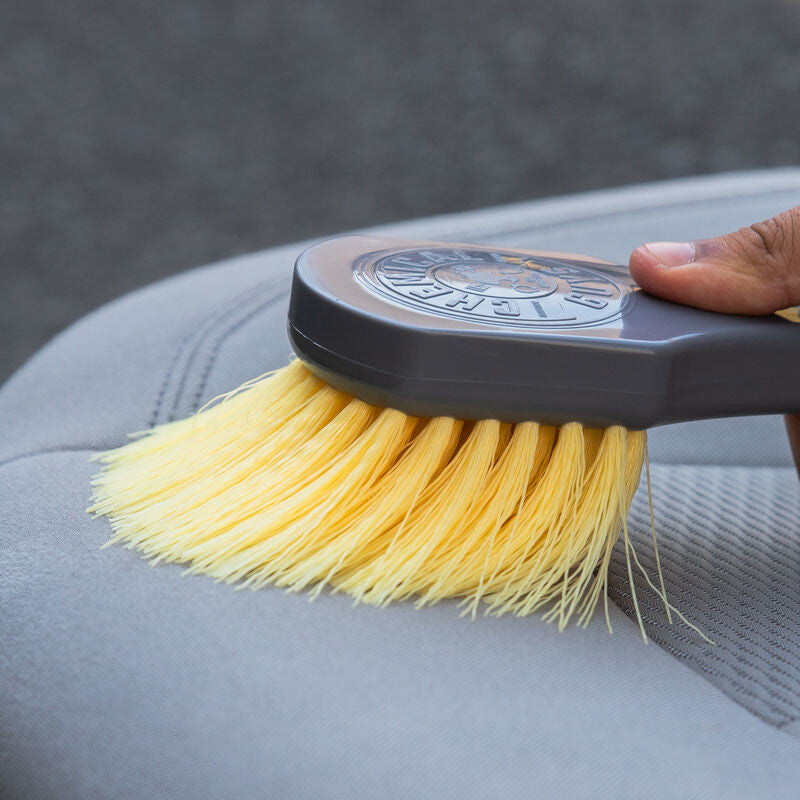 Chemical Guys Stiffy Brush For Carpets & Durable Surfaces - Yellow - Bristles