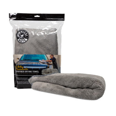 Chemical Guys Woolly Mammoth Microfiber Dryer Towel - 36in x 25in - Case of 6 - MIC1995
