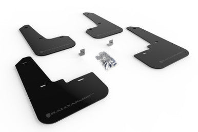 Rally Armor 20-25 Subaru Legacy Black UR Mud Flap w/Grey Logo - MF64-UR-BLK/GRY