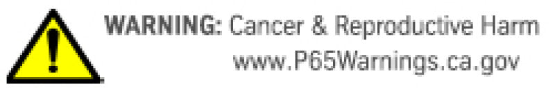 P65 Warning