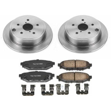 Power Stop Autospecialty Rear Brake Kit For 2015-21 Subaru WRX - KOE6977